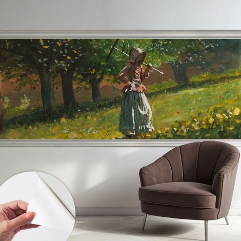 Papier peint autocollant avec imprimé pour décoration intérieure pour rénovation a motif Après-midi d'automne 250x104 cm (1/5)
