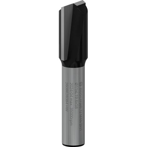 Bosch Accessories 2608628384 Nutfräser Hartmetall Länge 51 mm Produktabmessung, Ø 11 mm Schaftdur