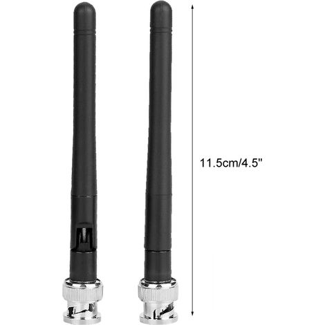 2-teilige UHF-Antenne mit BNC-Anschluss für Sennheiser EW100, EW300, EW500 und G3 Funkempfänger (1/5)