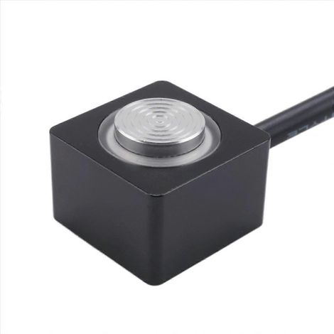 Câble d'extension pour bouton de bureau d'ordinateur, noir et argent (1/5)