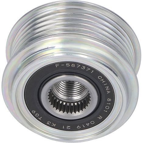 Poulie d'embrayage d'alternateur F-587371 pièce de rechange compatible Hyundai Accent/Creta/Elantra/Kona (1/5)