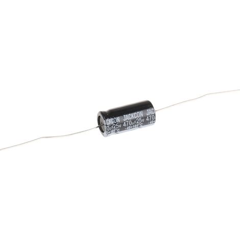Condensateur RS PRO 470µF, 25V c.c.