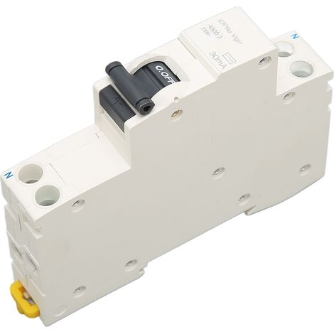 Disjoncteur civil avec protection intégrée contre les fuites de courant, disjoncteur isolé 18 mm 230 V 25 A (1/5)