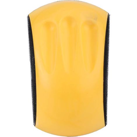 Blocco abrasivo manuale da 150 mm – clip e anello – tampone per lucidatura – disco abrasivo da 6"