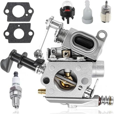Pair Carburateur pour Husqvarna T435 522007601 578936901 pour RedMax GZ3500T tronçonneuse avec Joint, tronçonneuse pièce de Rechange (1/5)