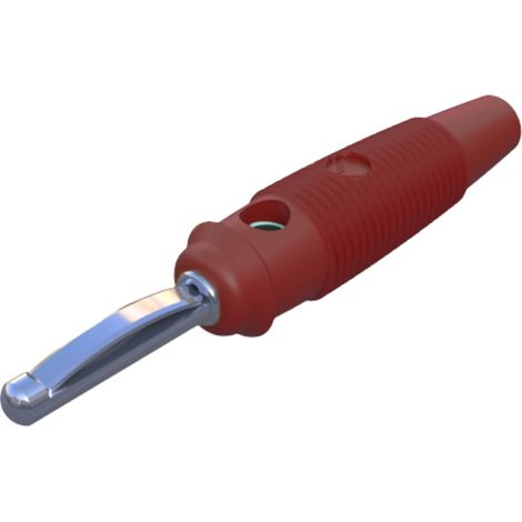 Hirschmann Test & Measurement VQ 20 Bananenstecker Stecker, gerade Stift-Ø: 4 mm Rot 1 St.