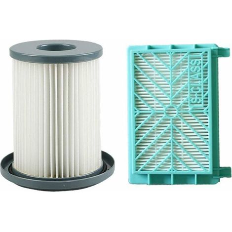Green Mobility-2 pcs Nettoyage Filtre HEPA de Rechange pour Philips Fc8740 FC8732 FC8734 Fc87 D1 W4 (1/3)