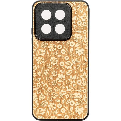 Bewood Holzhülle für Xiaomi 14T WILD FLOWERS ANIEGRE (1/2)
