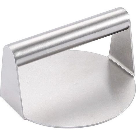 Presse Hamburger, Acier Inoxydable 304 Presse Burger Hamburger Appareil Presse a Steak Haché pour Steak, Burger, Viande, Barbecue, 14cm (1/4)