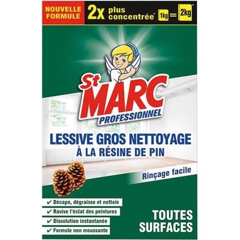 St Marc Pro Detergente Limpiador Incoloro 1 kg Eficaz
