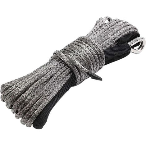 KLVGTIFS PU - Câble de treuil synthétique de 15 m et 3 500 kg avec gaine de protection et ligne de maintenance (1/5)