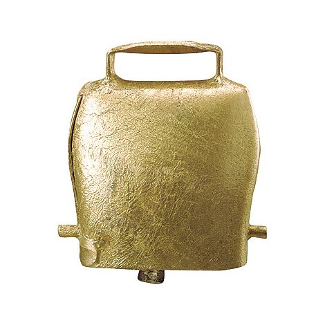 Cloche en acier droit coloris bronze 75mm