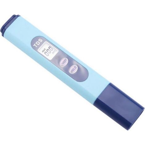 TDS-Tester – Wasserqualitätsanalysator für Mineralien und Verunreinigungen – Messbereich 0–9990 ppm – Automatische Temperaturregelung – Wasserdichtes LCD-Display – 50 g (1/3)