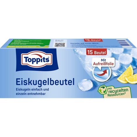 TOPPITS Eiskugelbeutel Pack für 300 Eiswürfel (1/2)