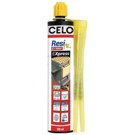 Mortier d'injection ResiFIX EY EY 300 SF Express Epoxy acrylat ETA 7 CELO (Par 12)