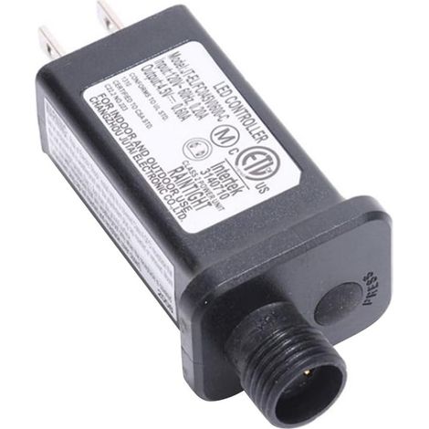 Adaptateur alimentation guirlande lumineuse LED 5 24 30 IP44 étanche