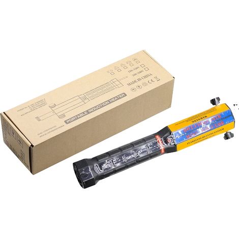 Chauffage par induction magnétique, fonctionnement sans flamme, 8 bobines incluses, 1KW 8 Bobines, Prise EU (1/2)