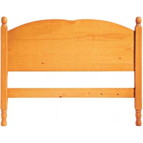 Cabecero juvenil de 90 cm Altea en acabado madera maciza de pino color miel 97.5 cm(alto)96.5 cm(ancho).