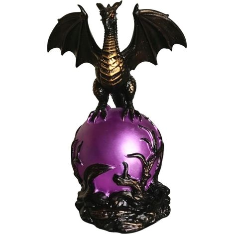 Lampes Animalières Lampe Résine Oeuf de Dragon Gothique (1/5)