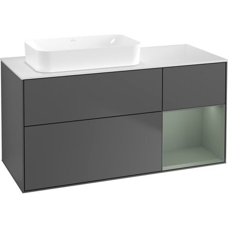 Villeroy & Boch F691GMGK Meuble sous-lavabo Finion F69 (1/2)