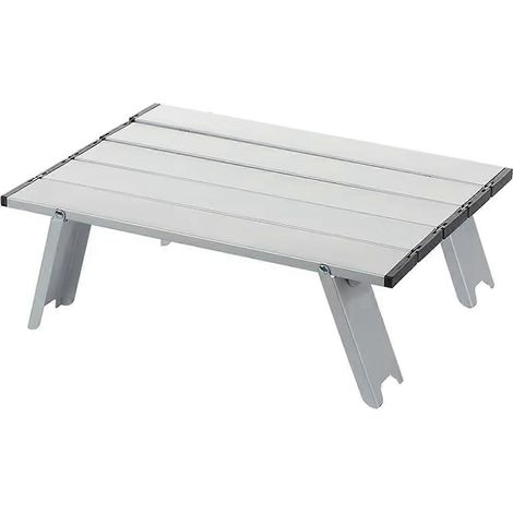 Tragbarer Campingtisch – Ultraleichte Aluminiumlegierung, faltbares Design – wie abgebildet