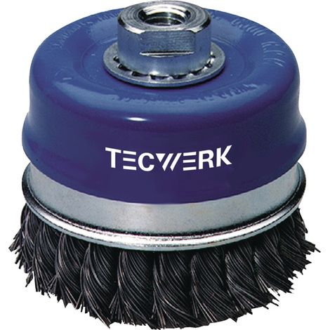 TECWERK Topfbürste D.65mm Drahtstärke 0,5mm STA 12500min-¹ TECWERK