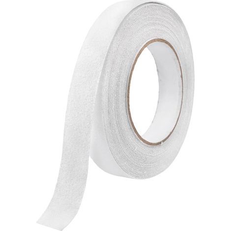 Transparentes, selbstklebendes Antirutschband, 2 cm x 10 m, Treppenschutzstreifen, PVC-Sicherheits-Antirutschband, wasserfest, selbstklebend für Treppen und Stufen, für den Innen- und Außenbereich (1/5)