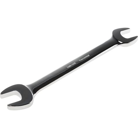 Jeu de clés à fourche 18 x 19 mm RS PRO en Acier chrome vanadium ( Prix pour 1 )