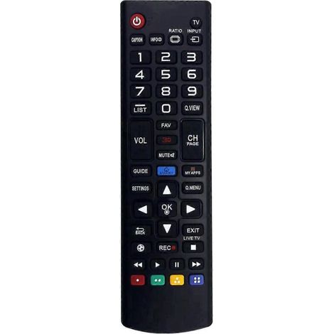Télécommande de remplacement AKB73975702 pour téléviseur LED HDTV AKB74475401-- (1/5)