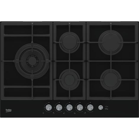 Placa de cocina Beko HILL 75235 S negro 12400 W 750 mm