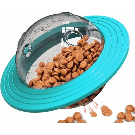 1 Boule de distribution de nourriture pour chien, interactif, ABS résistant, 164 x 164 x 113 mm, pour chiens de taille moyenne (1/5)