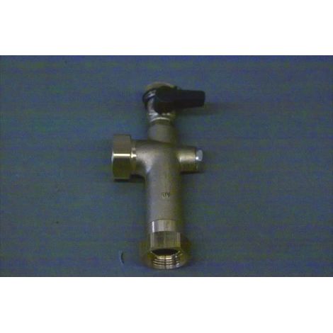 BRÖTJE Ángulo largo con grifo KFE 1/2 pulgada y 2XÜM 1 pulgada, 670692