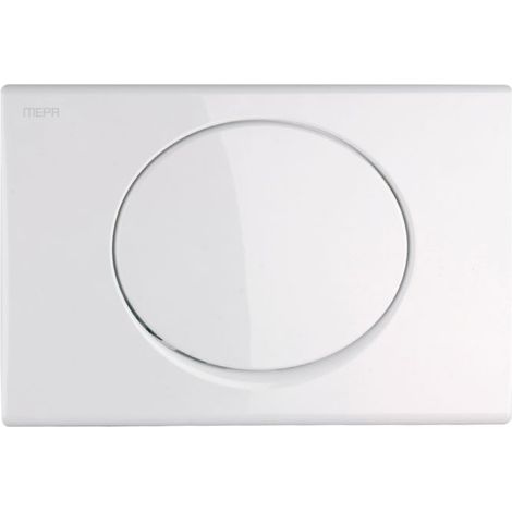 plaque d&39actionnement Mepa Sun 421661 blanc, start / stop technologie de rinçage
