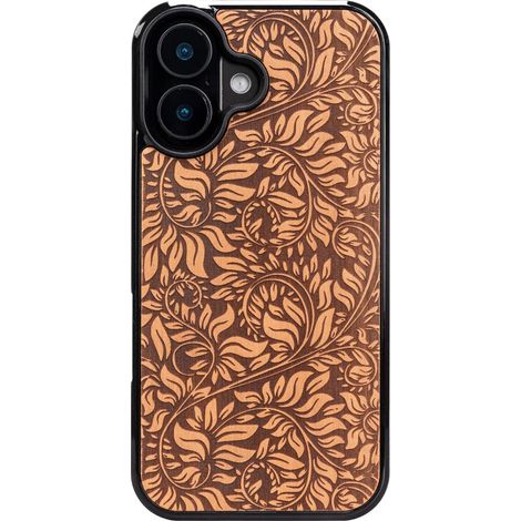 Bewood Holzhülle für iPhone 16 Apfelbaumblätter (1/5)