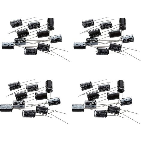 Condensateur électrolytique radial 40 x 4,7 µF 400 V 105 °C 8 x 12 MΩ (1/5)