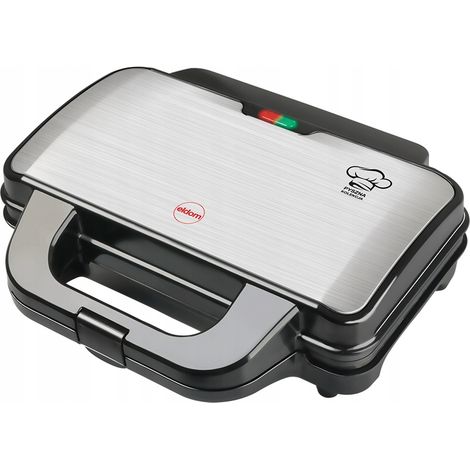 Gofrera Eldom wa100s 1000W termostato antiadherente (1/3)