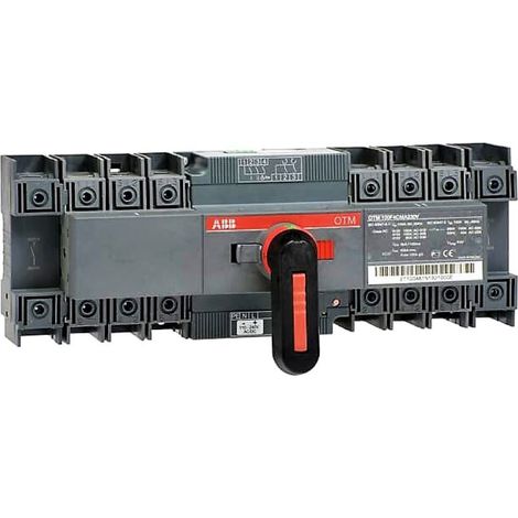 Conmutador Motorizado ABB OTM100 para conmutacion 100A/4P 230V AC1 (1SCA120098R1001)