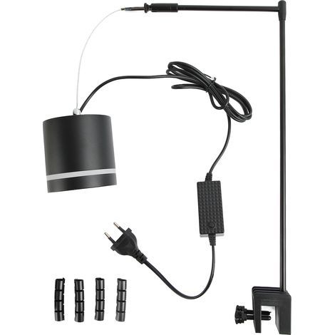 Lampe LED pour Aquarium, haute luminosité, perles, support pour Aquarium, décoration, prise ue, 220-240V (1/5)
