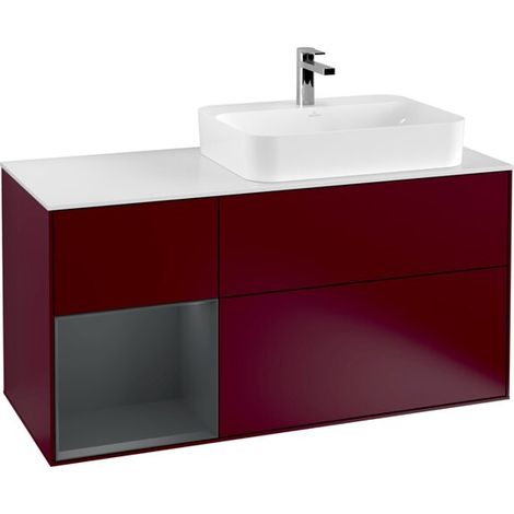 Villeroy & Boch G391HGHB Armoire sous-lavabo Finion G39 (1/2)