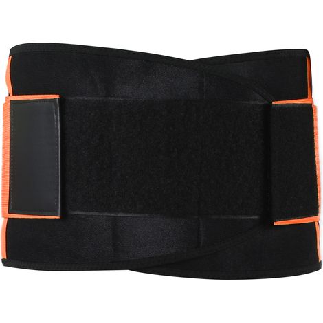 Ceinture lombaire légère, portable, flexible et respirante, protection lombaire orange (1/5)