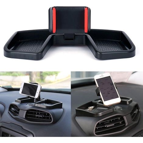 support Noir Pour Tlphone Portable Et Gps - Pour Tableau De Bord (1/5)