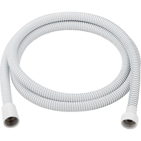 Flexible de douche inox 1,8 m blanc arctique