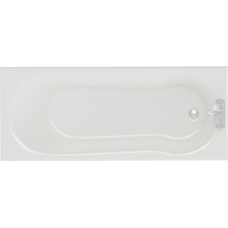 Keyhole 1700mm x 800mm Straight Single Ended Shower Bath (1/5)