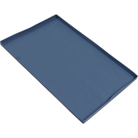Tapis de cuisson en silicone Blackstone pour plancha, revêtement antiadhésif, protection pour gril, 91 cm (36 pouces), bleu foncé