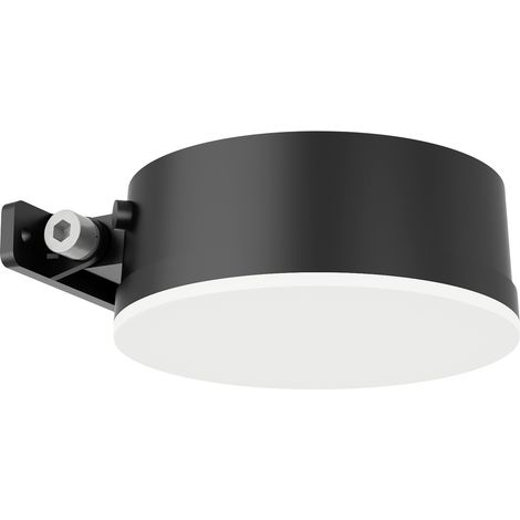 Applique murale - PHILIPS - Vynce - Rond solaire - Noir (1/5)