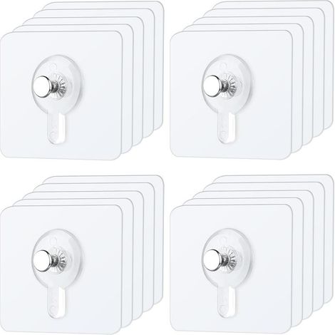 Accroche Cadre Lot de 20 Adhésif Accroche Tableau Sans Percer (1/5)