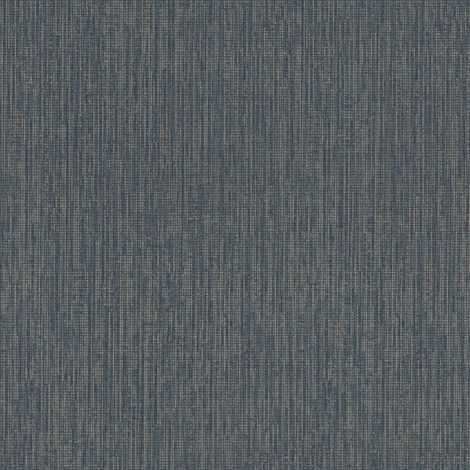 Rasch Navy Blue Grasscloth Wallpaper Metallic Gold Textured Paste The Wall Vinyl (1/4)
