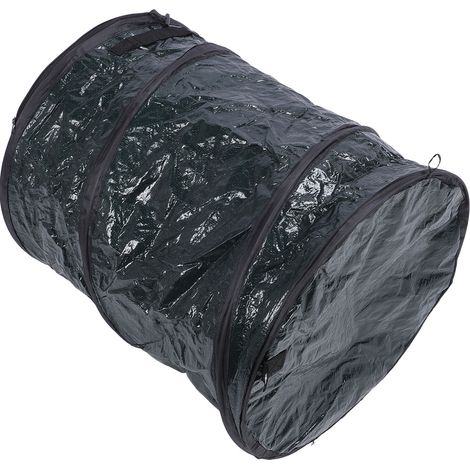 Poubelle pliable en PE, portable, peu encombrante, résistante aux déchirures et polyvalente, idéale pour le camping en plein air. (1/5)
