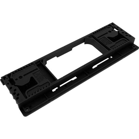 Gabarit de mortaise pour charnières de chambranle de porte, kit pour défonceuse, 8 tailles de charnières (de 2-1/2 po à 6 po), 1-3/8 po à 2-1/2 po, 5 épaisseurs de porte. (1/5)