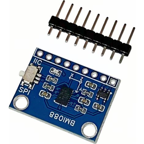 Module de capteur gyroscopique-accéléromètre six axes BMI088, IMU six axes haute performance, prend en charge IIC et SPI. (1/3)